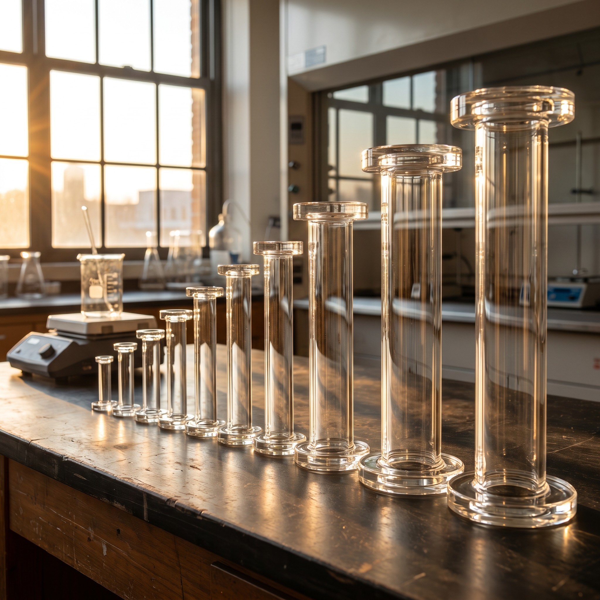 กรณี บริษัท ล่าสุดเกี่ยวกับ Custom High Purity Flanged Quartz Tube Project Case | Fused Silica Tube With Integrated Flange for Semiconductor CVD Tube Furnace Vacuum Reactor-sara