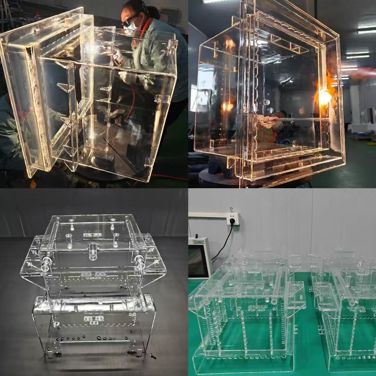 กรณี บริษัท ล่าสุดเกี่ยวกับ Performance and Advantages of Quartz Square Container / Quartz Square Tank-sara