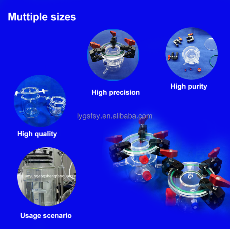 กรณี บริษัท ล่าสุดเกี่ยวกับ JGS2 Quartz Photocatalytic Reactor for Lab & Industrial Photochemistry Applications-sara
