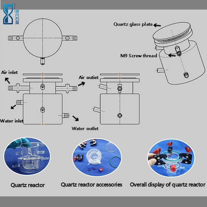 กรณี บริษัท ล่าสุดเกี่ยวกับ Fused Silica Photoreactor vs Borosilicate Glass Photoreactor for Photochemical Experiments-Amy
