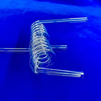 คุณภาพ  Factory Custom Laboratory High Temperature And Corrosion Resistant Quartz Spiral Tube โรงงาน