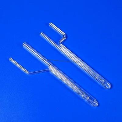 คุณภาพ  Custom High Temperature and Corrosion Resistant BET Quartz Sample Tubes for Laboratory Use โรงงาน
