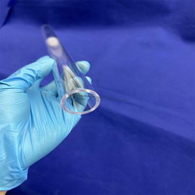 คุณภาพ  High temperature resistant 1100° transparent quartz glass tube quartz sand core tube โรงงาน