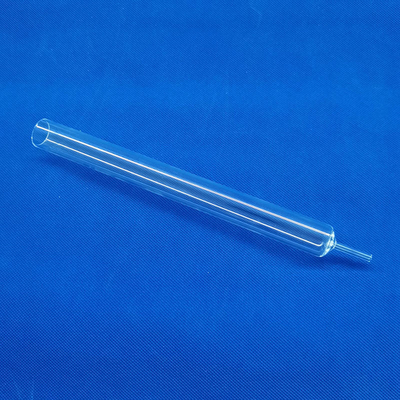 หลอด UV หลอดทดลอง Quartz Reactor Glass Sleeves สำหรับหลอดฆ่าเชื้อโรค 100MM