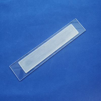 XRD- Fused Quartz Sample Sink Plate การกัดกร่อนแบบกำหนดเอง Resisitant อุณหภูมิสูง