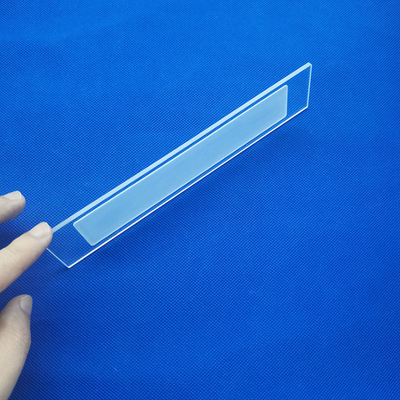 XRD- Fused Quartz Sample Sink Plate การกัดกร่อนแบบกำหนดเอง Resisitant อุณหภูมิสูง