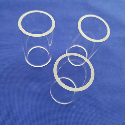 หลอด UV หลอดทดลอง Quartz Reactor Glass Sleeves สำหรับหลอดฆ่าเชื้อโรค 100MM