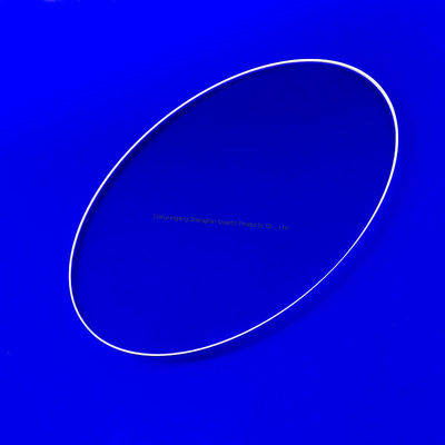 แผ่นกระจกควอตซ์ทนความร้อนสูงแบบกำหนดเองสำหรับเครื่องบ่ม พร้อมค่าความคลาดเคลื่อน ±0.02 มม. และอุณหภูมิใช้งาน 1150C