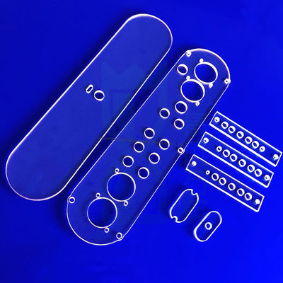 ชิปวอฟเฟอร์ไควาร์ตซ์ดิสก์ใส ช่องเดียวและช่องสอง สายเชื่อมไฟเบอร์ออปติก คาเบล สายเชื่อม สายเชื่อม