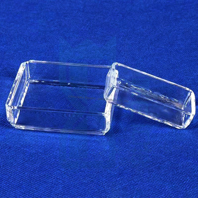 แผ่นกระจกควอตซ์ทนการกัดกร่อนสูงส่งผ่านแสงได้ดีเยี่ยม ทนอุณหภูมิใช้งาน 1100°C