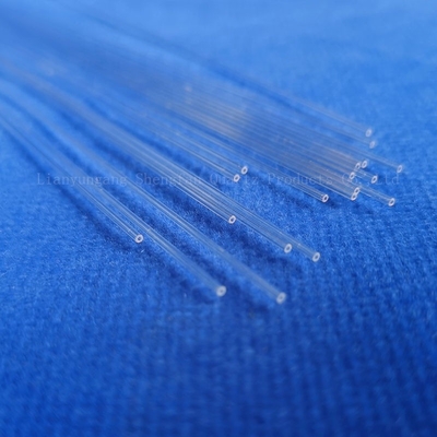 โรงงาน รับทําตามความต้องการโปร่งใส กว้างขนาดเล็ก Quartz Capillary อุณหภูมิสูง ทนทานต่อการกัดกร่อน