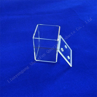 แผ่นกระจกควอตซ์ทนทานต่อการกัดกร่อนความร้อนสูง สําหรับใช้ในห้องปฏิบัติการอุณหภูมิสูง