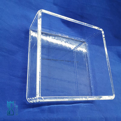 แผ่นกระจกควอตซ์ทนทานต่อการกัดกร่อนความร้อนสูง สําหรับใช้ในห้องปฏิบัติการอุณหภูมิสูง