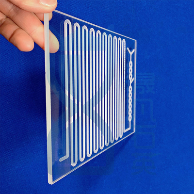 ผลิตภัณฑ์ Quartz grooving สําหรับอุณหภูมิสูงและห้องปฏิบัติการความทนทานต่อการกัดกร่อนถูกปรับปรุงโดยผู้ผลิต