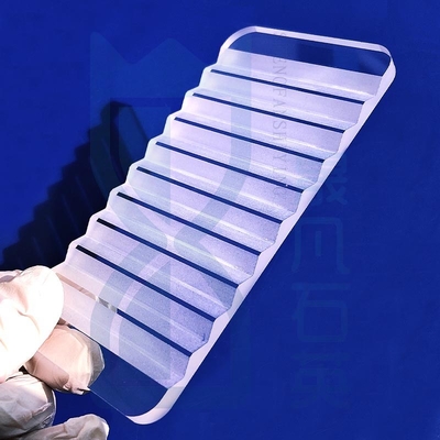 ผลิตภัณฑ์ Quartz grooving สําหรับอุณหภูมิสูงและห้องปฏิบัติการความทนทานต่อการกัดกร่อนถูกปรับปรุงโดยผู้ผลิต