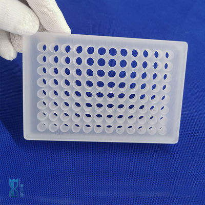 CNC Custom อุณหภูมิสูงและทนทานต่อการกัดกร่อนครึ่งตัว Quartz Chip Punch Sheet