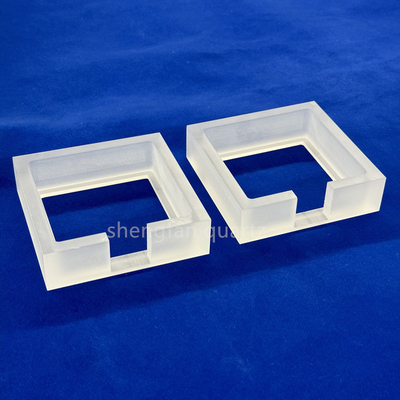 CNC ปรับปรุงผลิตภัณฑ์ควาตซ์แบบไม่โปร่งใสที่มีอุณหภูมิสูง ทนทานต่อการกัดสี