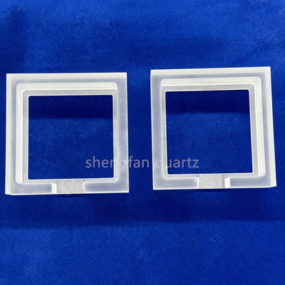 CNC ปรับปรุงผลิตภัณฑ์ควาตซ์แบบไม่โปร่งใสที่มีอุณหภูมิสูง ทนทานต่อการกัดสี