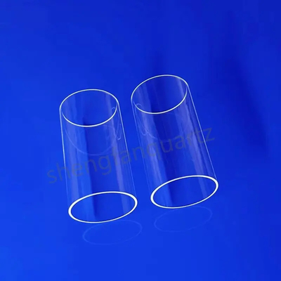 โรงงาน Custom อุณหภูมิสูง ทนทาน ทุบโปร่ง ประเภทเตาหลอด Quartz Tube