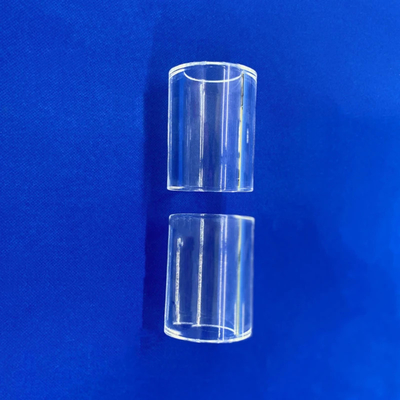 โรงงาน Custom อุณหภูมิสูง ทนทาน ทุบโปร่ง ประเภทเตาหลอด Quartz Tube