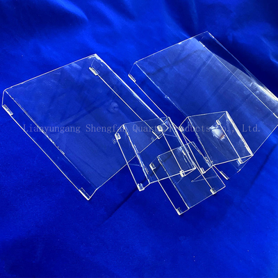 เครื่องแก้วเพตริสภาชนะห้องปฏิบัติการที่มีสภาพเคมี sio2