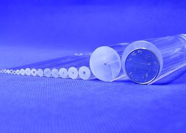 สารเคมี UV Quartz Tube Rod วัสดุที่เป็นมิตรต่อสิ่งแวดล้อม 0.25-0.5 มม กว้างภายใน ความแม่นยําสูง