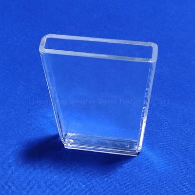 การวัดความต้านทานต่อการกัดกรองในอุณหภูมิสูง Quartz Liquid Copper Quartz Container