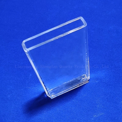 การวัดความต้านทานต่อการกัดกรองในอุณหภูมิสูง Quartz Liquid Copper Quartz Container