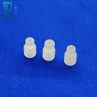 โรงงานที่กําหนดเอง ทนทานต่อการกัดกรองควาร์ทซ์ scrub ควาร์ทซ์ท่อ threaded สับสลายควาร์ทซ์