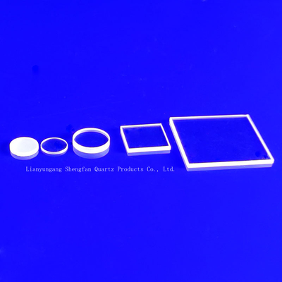 โรงงานโปร่งใสสูงซิลิก้าหลอม Custom Optical Quartz Sheet Glass Plate ในขนาดต่าง ๆ