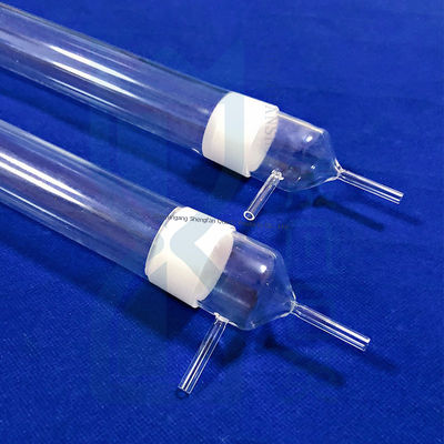 รองรับขวดแก้วควอตซ์ฟิวส์ซิลิกาแบบกำหนดเอง พร้อมข้อต่อ 29/32 24/29