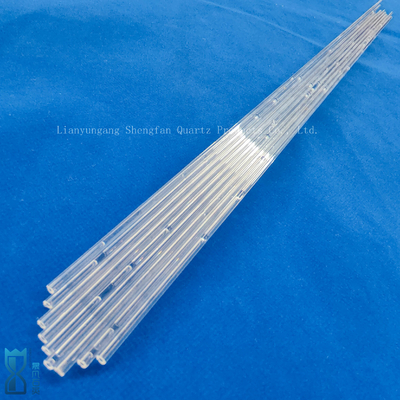 ทนความร้อน Jgs1 หนักกําแพงความแม่นยํา Quartz หลอดประสาท Quartz Glass Pipe Quartz ผลิตภัณฑ์