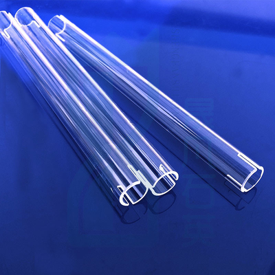 โรงงานเตาอบทนอุณหภูมิสูง โรงงานช่าง Tube Quartz Heating Tube Quartz Glass Tube