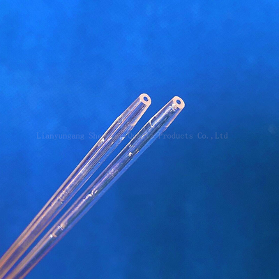 โรงงาน Custom ความต้านทานอุณหภูมิสูง 1mm-10mm กว้างเล็กหลอดแก้วควอตซ์