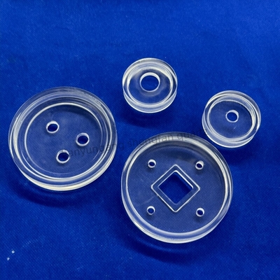 โรงงาน Custom อุณหภูมิสูง ทนทานต่อการกัดกร่อน ทรัพยากร Quartz Thread Pipe ทรัพยากร Quartz Glass Pipe