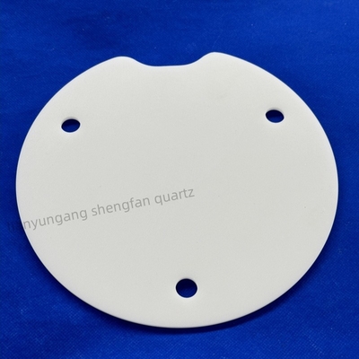 ผนังปลอมปลอม Opal Fused Quartz ปรับอุณหภูมิสูงและทนทานต่อการกัดกร่อน