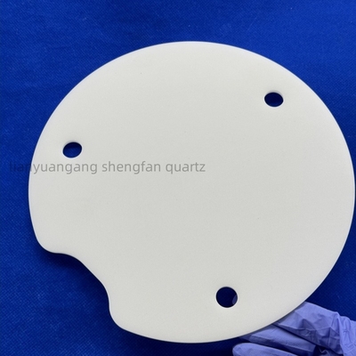 ผนังปลอมปลอม Opal Fused Quartz ปรับอุณหภูมิสูงและทนทานต่อการกัดกร่อน