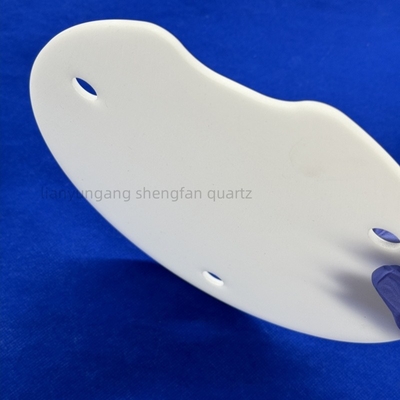 ผนังปลอมปลอม Opal Fused Quartz ปรับอุณหภูมิสูงและทนทานต่อการกัดกร่อน