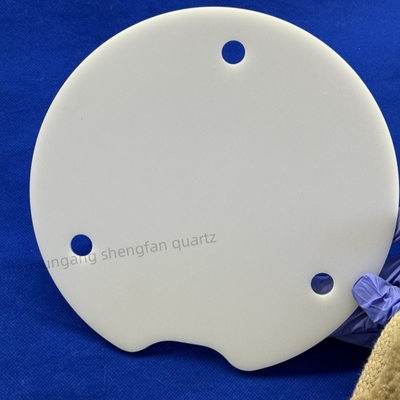 ผนังปลอมปลอม Opal Fused Quartz ปรับอุณหภูมิสูงและทนทานต่อการกัดกร่อน