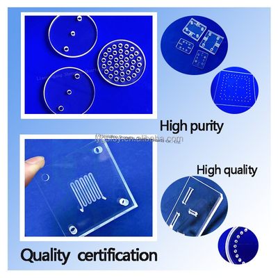 ปลดปล่อยศักยภาพเต็มของออตติกส์ ความละเอียด Quartz Glass Plate