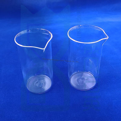 โรงงานที่กําหนดเอง Quartz Beaker กับสามมุมโคลน Philips