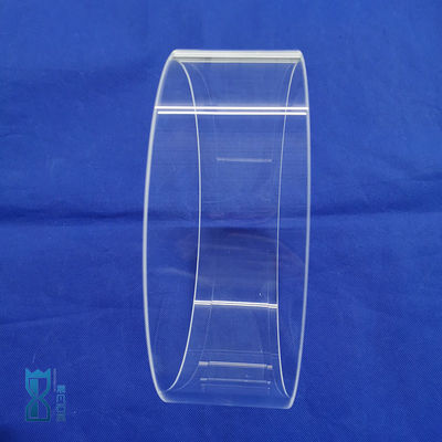 ขายตรงจากโรงงาน คุณภาพสูงทนความร้อนและทนการกัดกรอง ท่อแก้ว quartz กระจก quartz แหวนสําหรับเครื่อง CVD