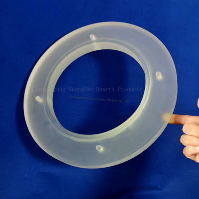 ผลิตโรงงาน ทนต่ออุณหภูมิสูง ทนต่อการกัดกร่อน กระจกไม่โปร่ง กระจกควอตซ์ อะไหล่ที่มีรูปร่างพิเศษสําหรับการสนับสนุนตัวอย่าง