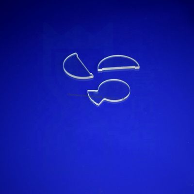 แผ่นกระจกควอตซ์ความแข็งแรงสูงสำหรับงานอุตสาหกรรมที่ต้องการ