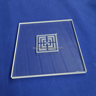 CNC ปรับปรุงปลาแก้วควอตซ์อุณหภูมิสูงสําหรับเครื่องบํารุง