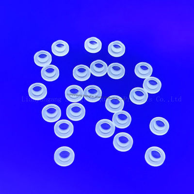 ดิสก์ควอตซ์หลอมแบบกําหนดเอง แผ่นแก้วควอตซ์ 92% การส่งแสง 2.2g/cm3 ความหนาแน่น