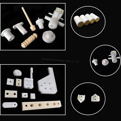 อุณหภูมิสูง รังสีเซรามิก คออฟเซนต์การขยายความร้อนต่ํา ความทนทานต่อการกัดกรองสําหรับการใช้งานที่ต้องการ