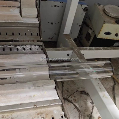 ท่อแก้วควอตซ์ความบริสุทธิ์สูงโปร่งใส ความหนาแน่น 2.2g/cm3 และจุดละลาย 1732 °C