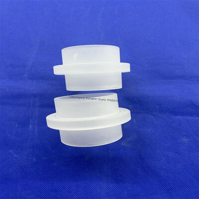 SIO2 ความบริสุทธิ์สูง 99.99% แผ่นแก้วควอตซ์ ทนต่ออุณหภูมิสูง 1100 °C และสามารถปรับขนาดและรูปร่างได้