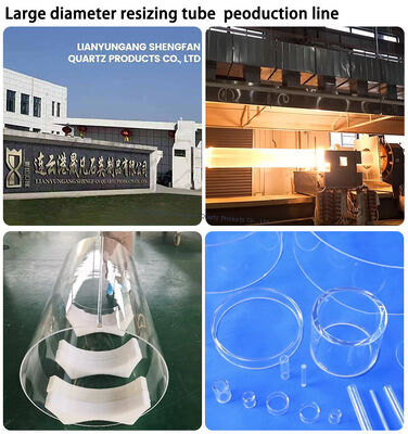 หลอดแก้วควอตซ์ความบริสุทธิ์สูง 99.99% ทนอุณหภูมิใช้งาน 1100°C และป้องกัน UV